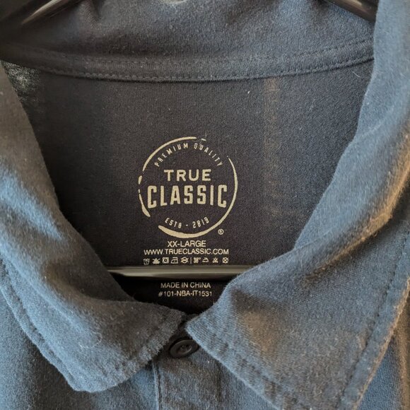 Dark Blue Polo True Classic XXL - Picture 2 of 2